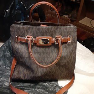 Michael Kors Handbag MK logo Like New